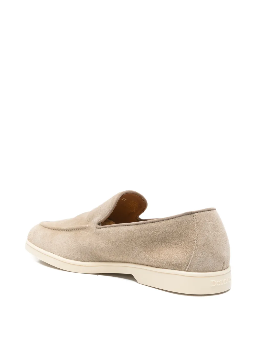 Doucal's suede loafers Grijs