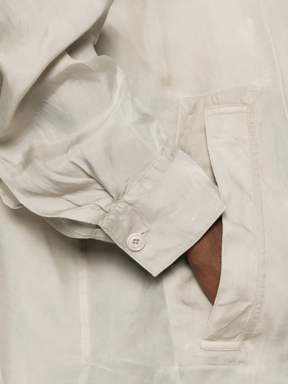 OUR LEGACY Rover blouse Beige