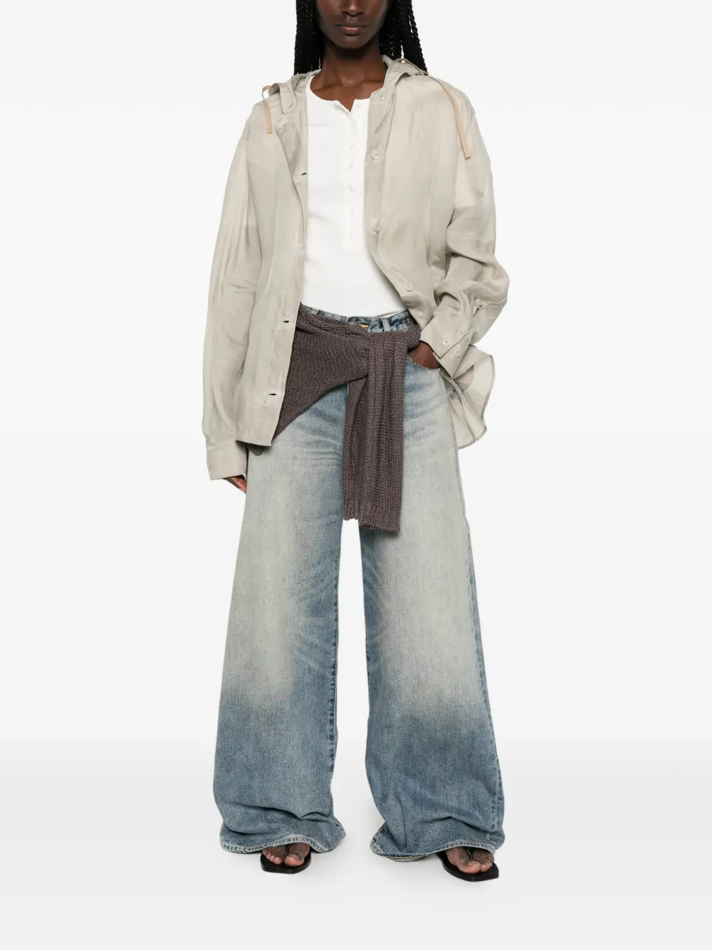OUR LEGACY Rover blouse Beige