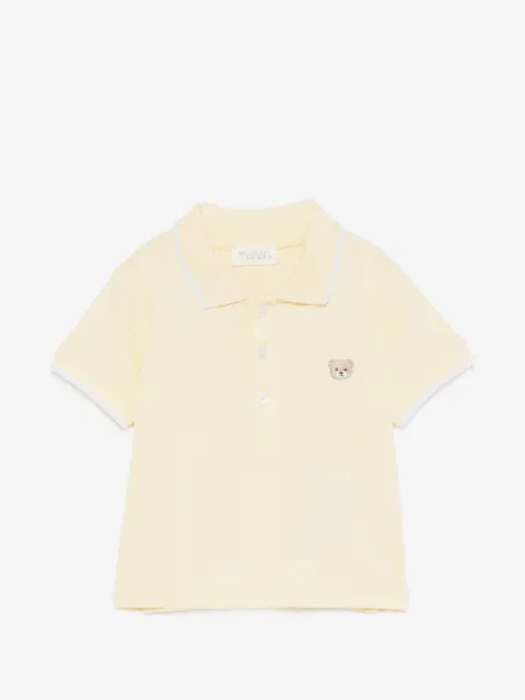 NANAN playera tipo polo bordada