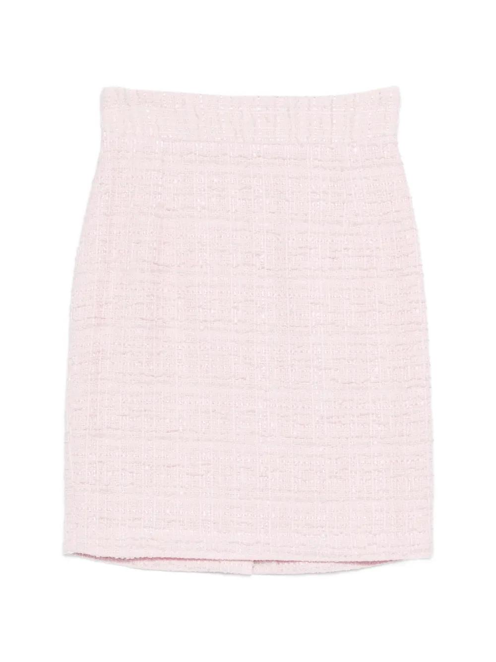 Tagliatore Nell textured mini skirt - Rosa