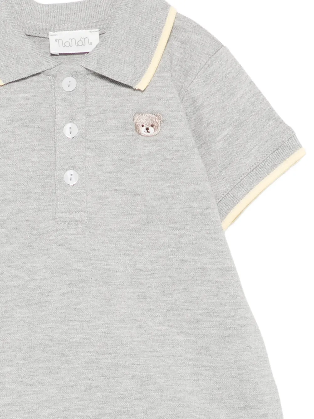  Nanan Embroidered Romper - Grey 
