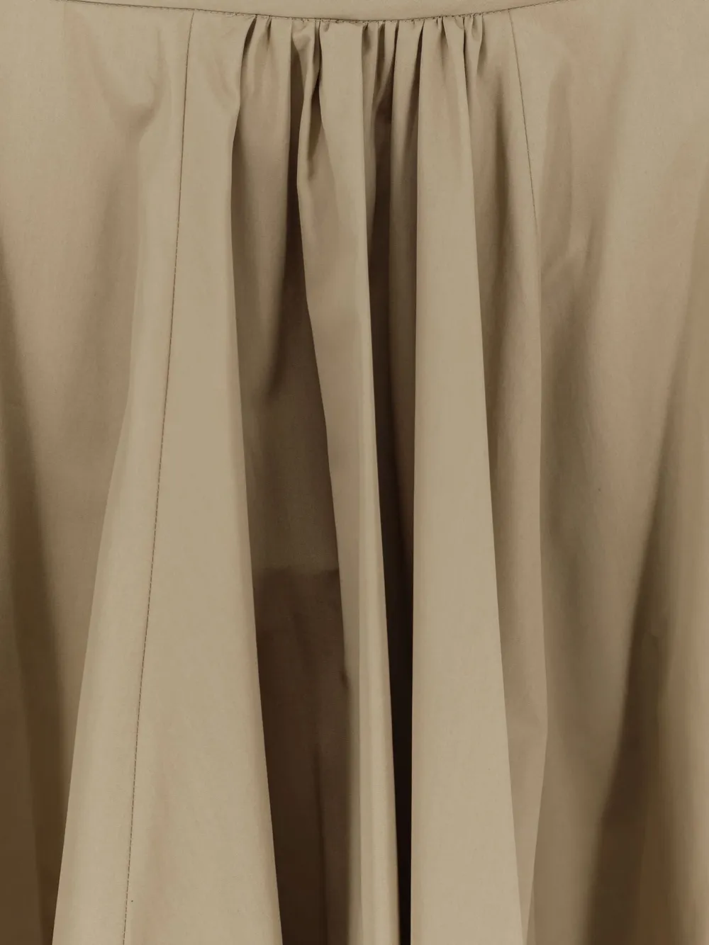  Aspesi Gathered Midi Skirt - Neutrals 
