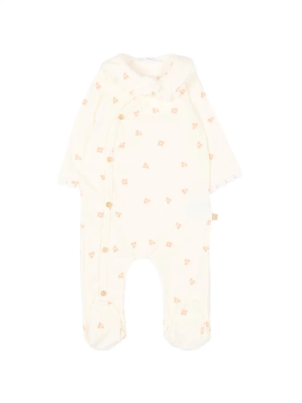 Bamboom floral-print pajamas - Toni neutri