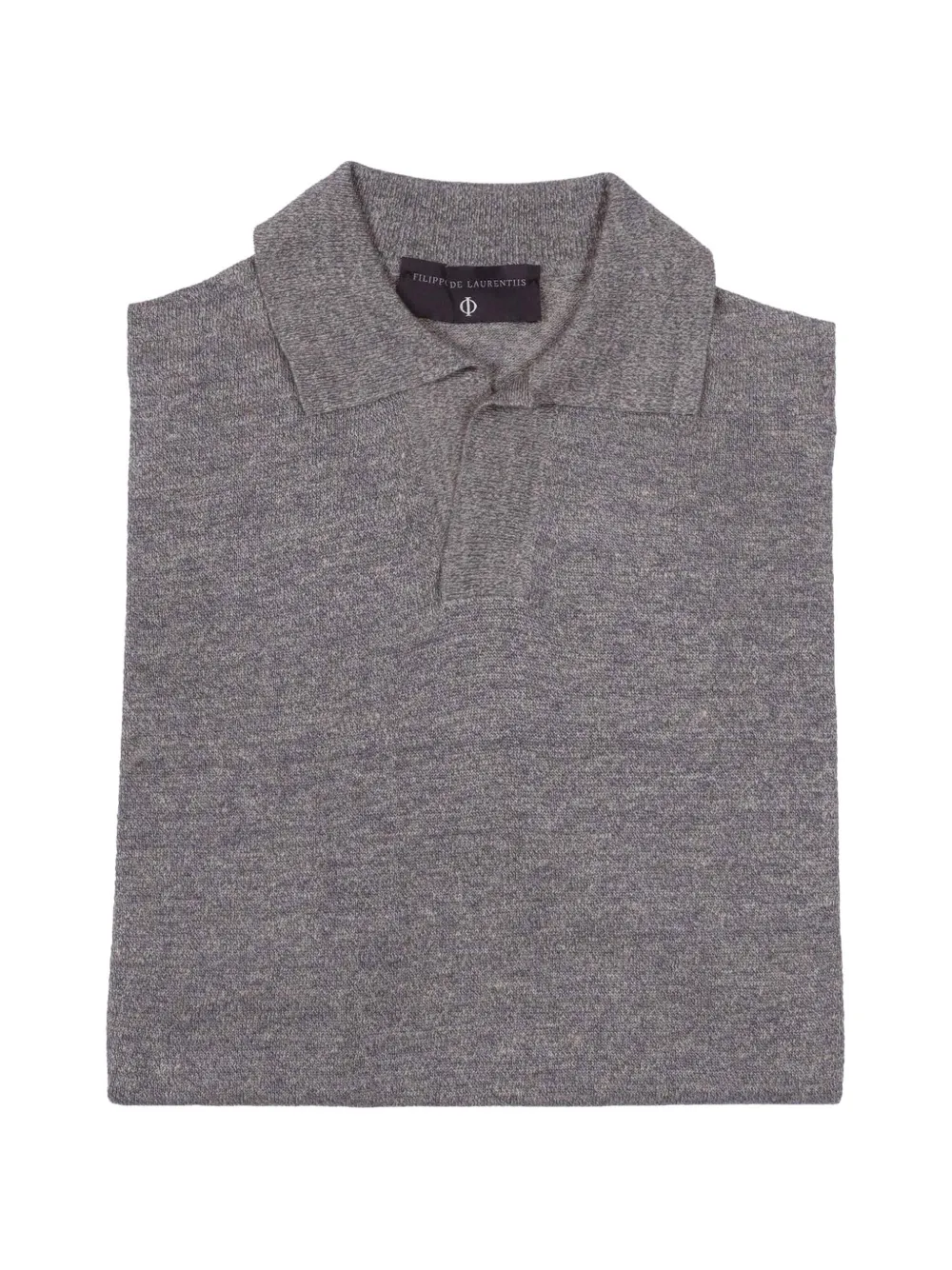 Filippo De Laurentiis short-sleeve polo shirt - Grigio