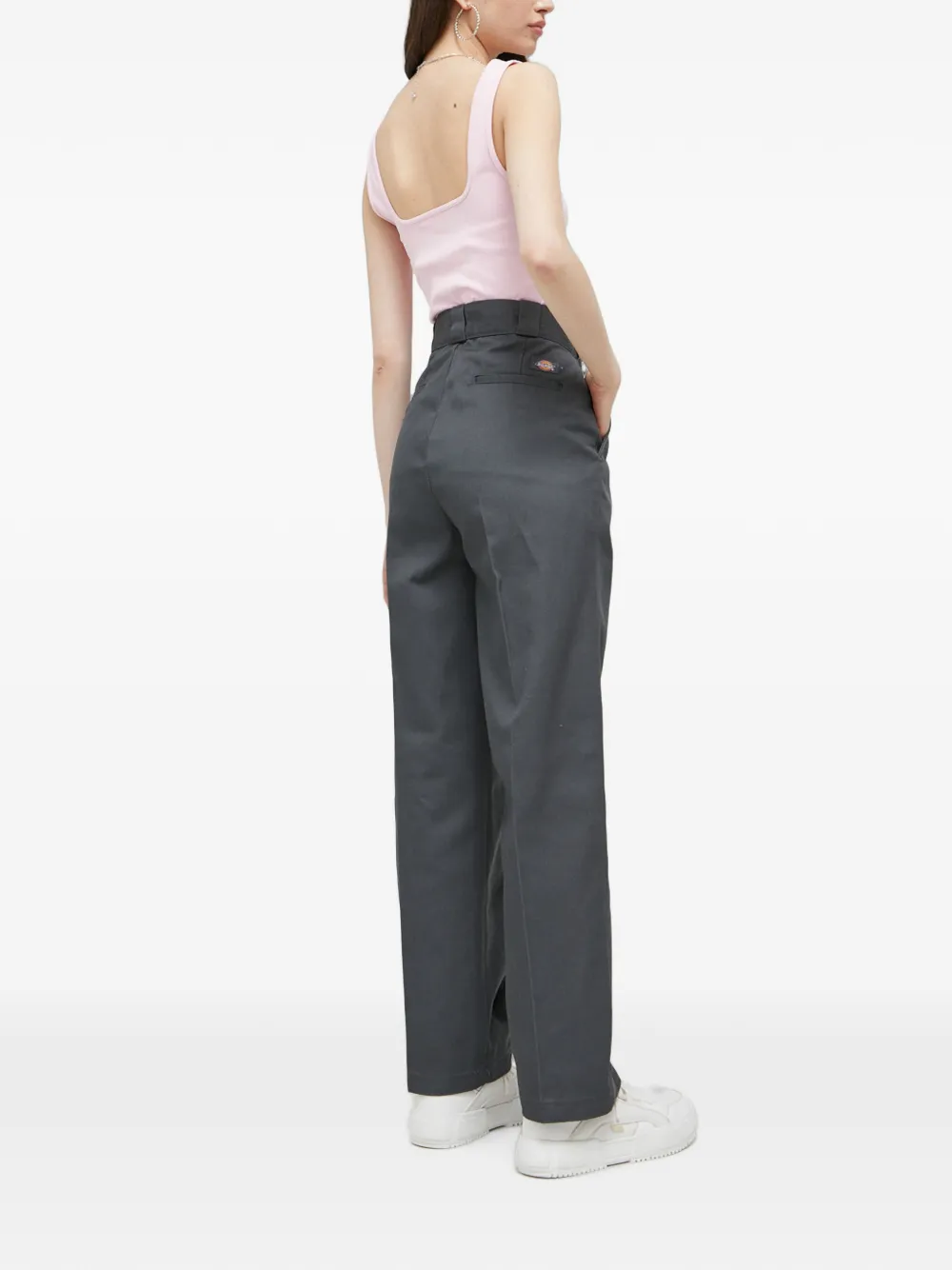 DICKIES Straight broek Grijs