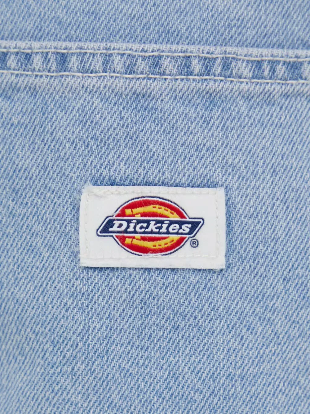 DICKIES carpenter denim shorts Blauw