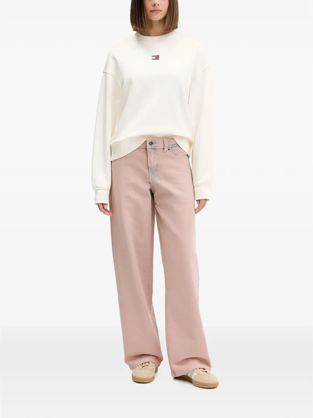 DICKIES pocket jeans Roze