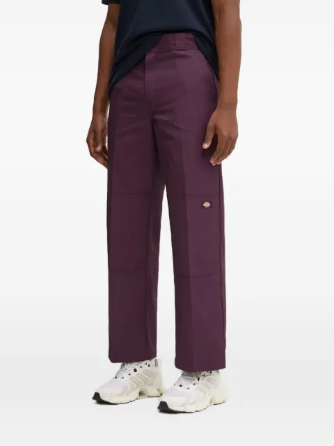 DICKIES pantalones rectos con parche del logo