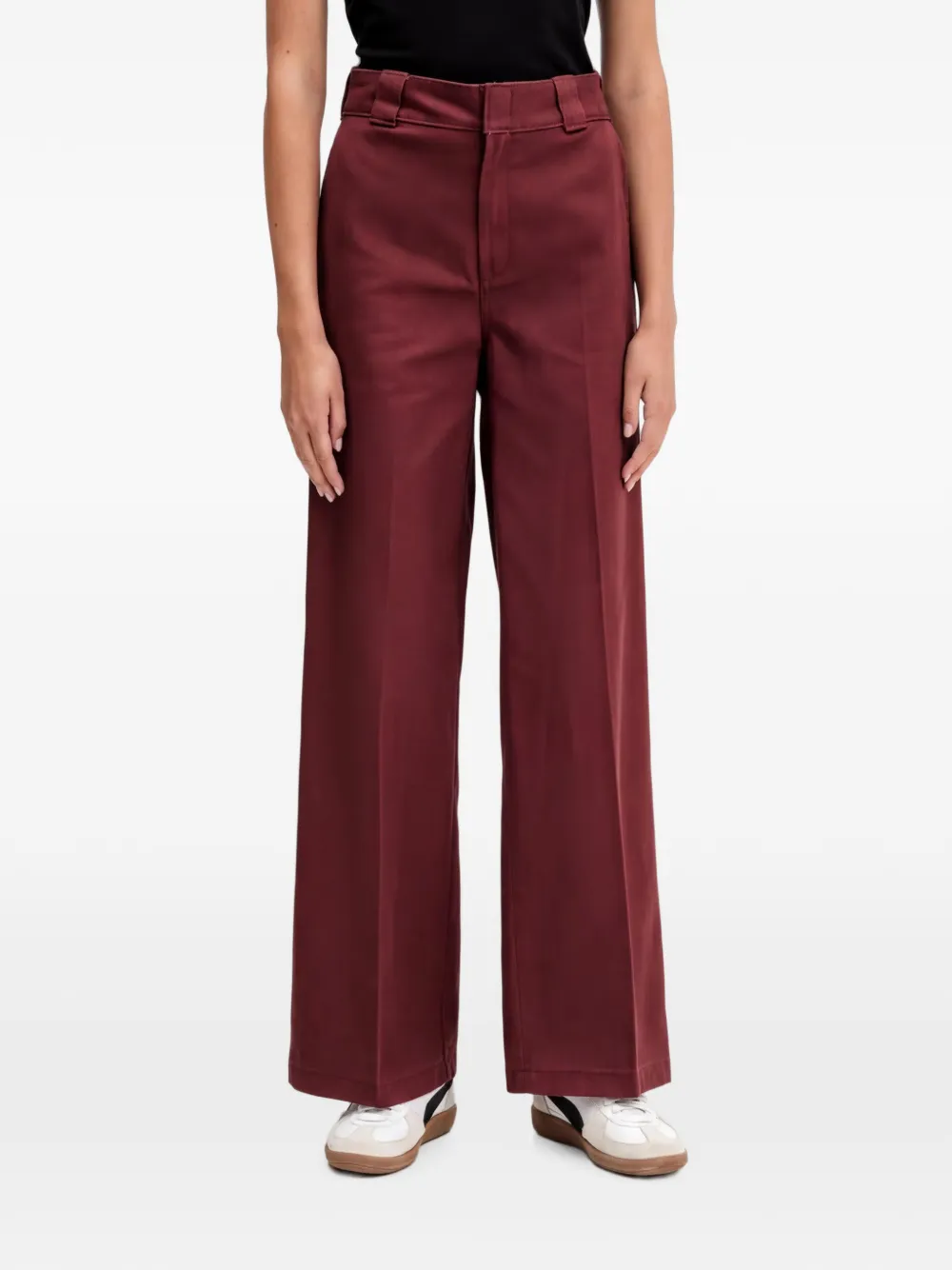 DICKIES Pantaloni con applicazione logo - Rosso