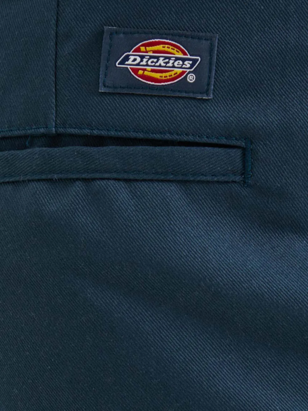 DICKIES 874 straight broek met logo-patch Blauw