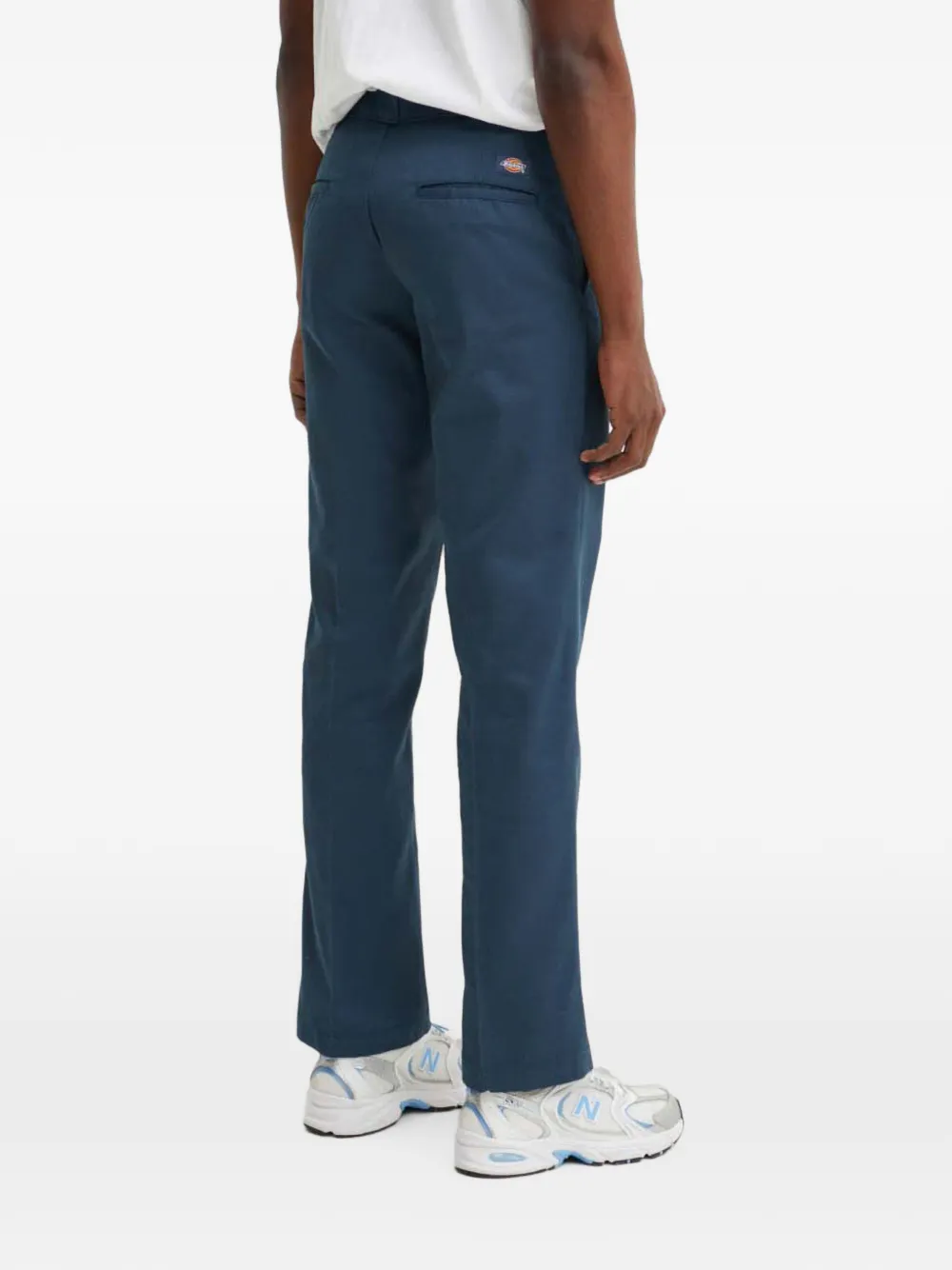 DICKIES 874 straight broek met logo-patch Blauw