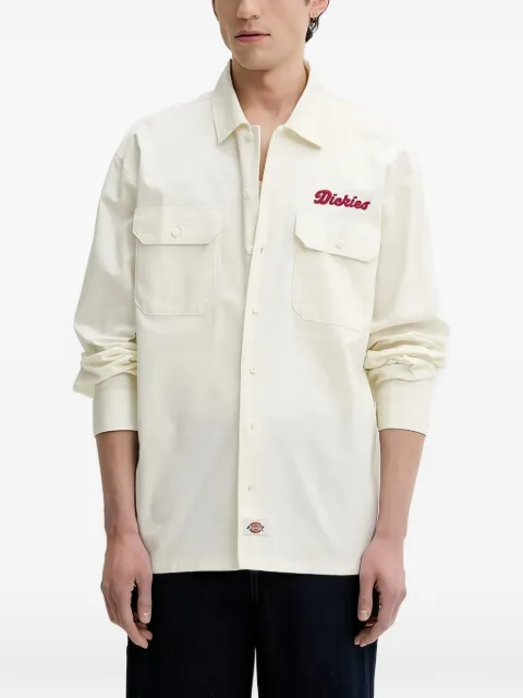 DICKIES chest-pocket embroidered shirt