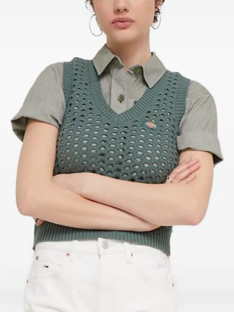 DICKIES Ingalls V-neck openwork vest