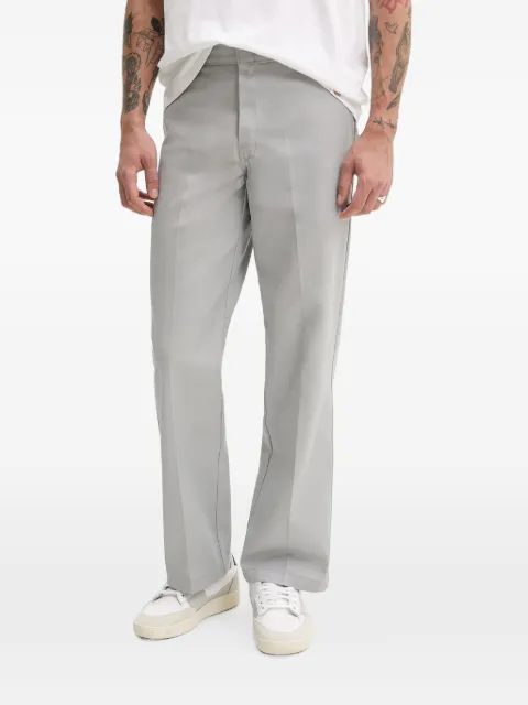 DICKIES logo-patch straight-leg trousers