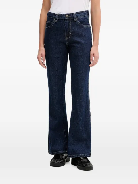 DICKIES logo-patch flared jeans