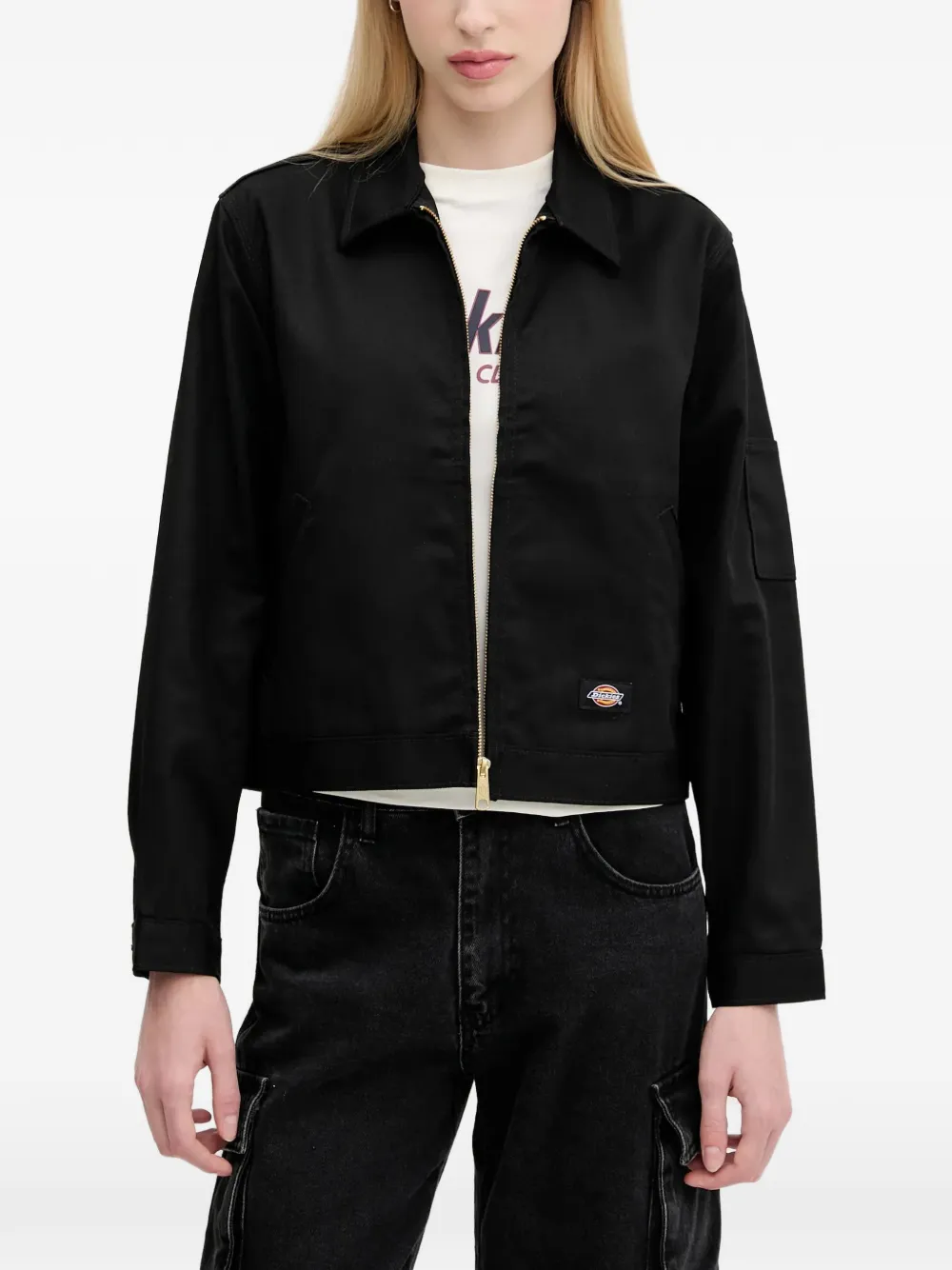 DICKIES Giacca con zip - Nero