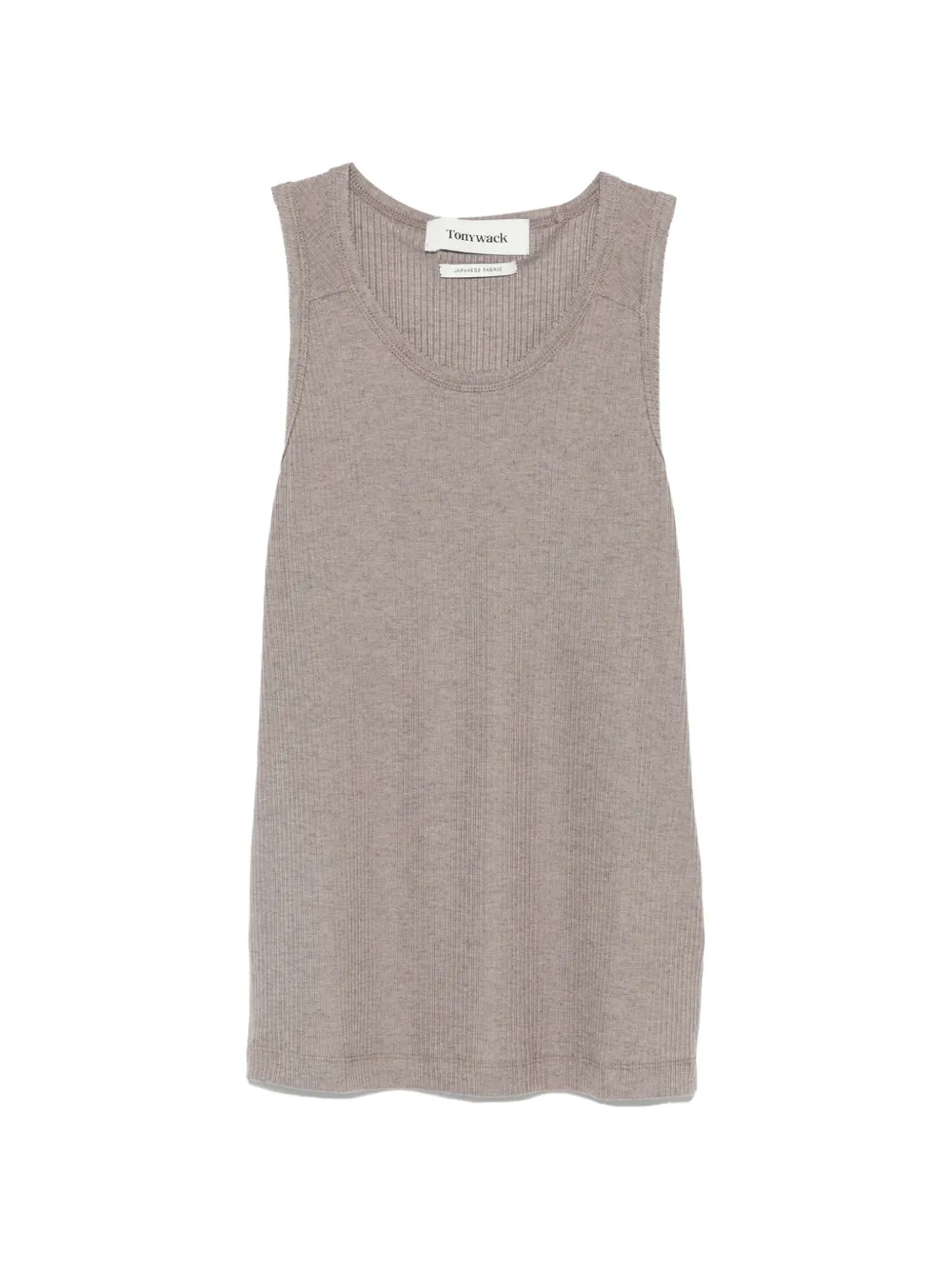 TONYWACK ribbed top - Toni neutri