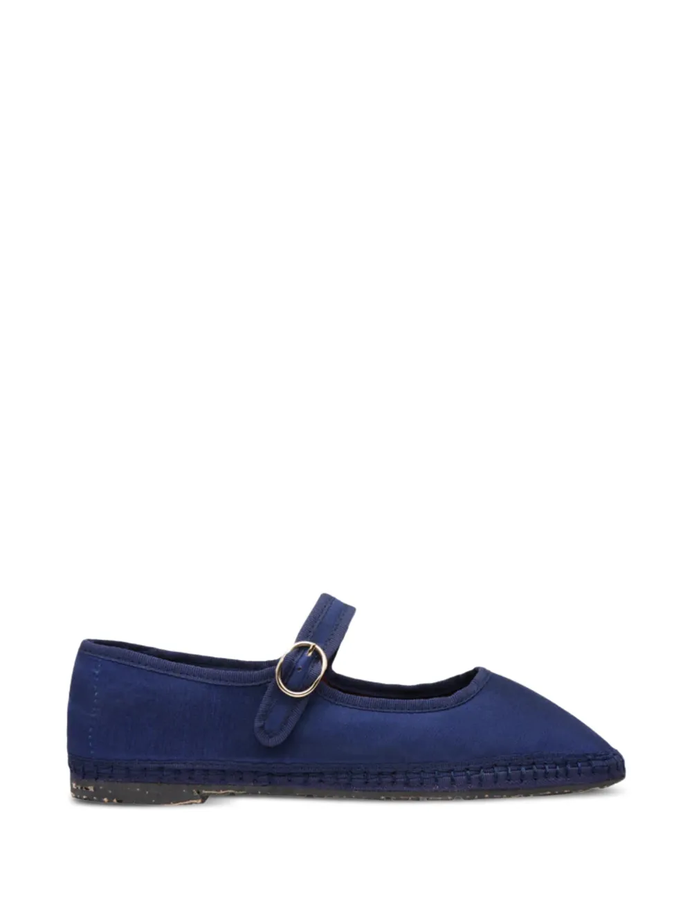 FLABELUS Owens buckle-strap ballet flats - Blu