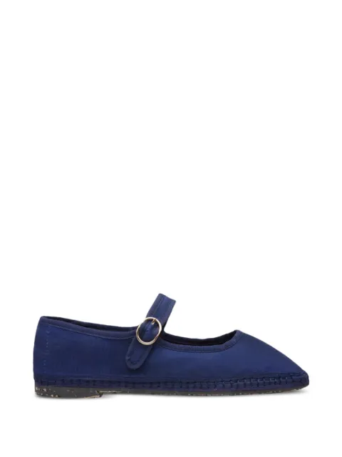 FLABELUS Owens buckle-strap ballet flats