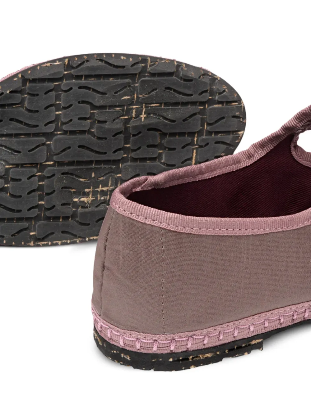 FLABELUS Sula buckle-strap ballet flats Roze