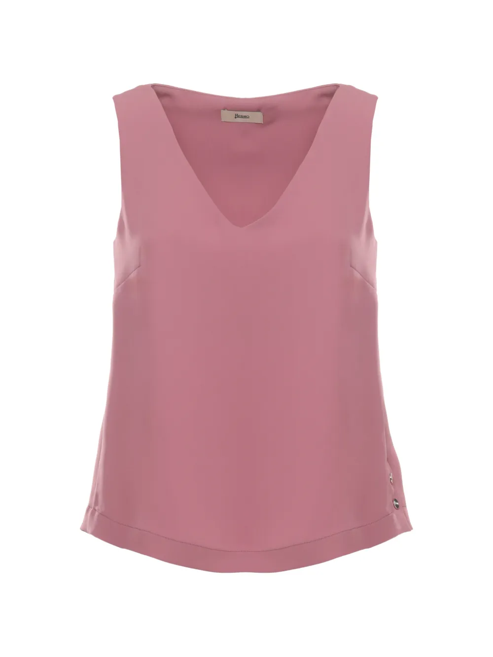 Herno V-neck sleeveless blouse - Rosa