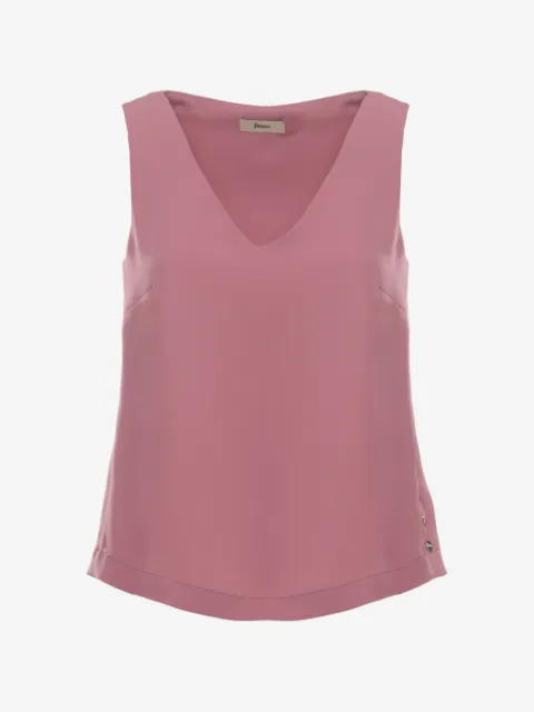 Herno V-neck sleeveless blouse
