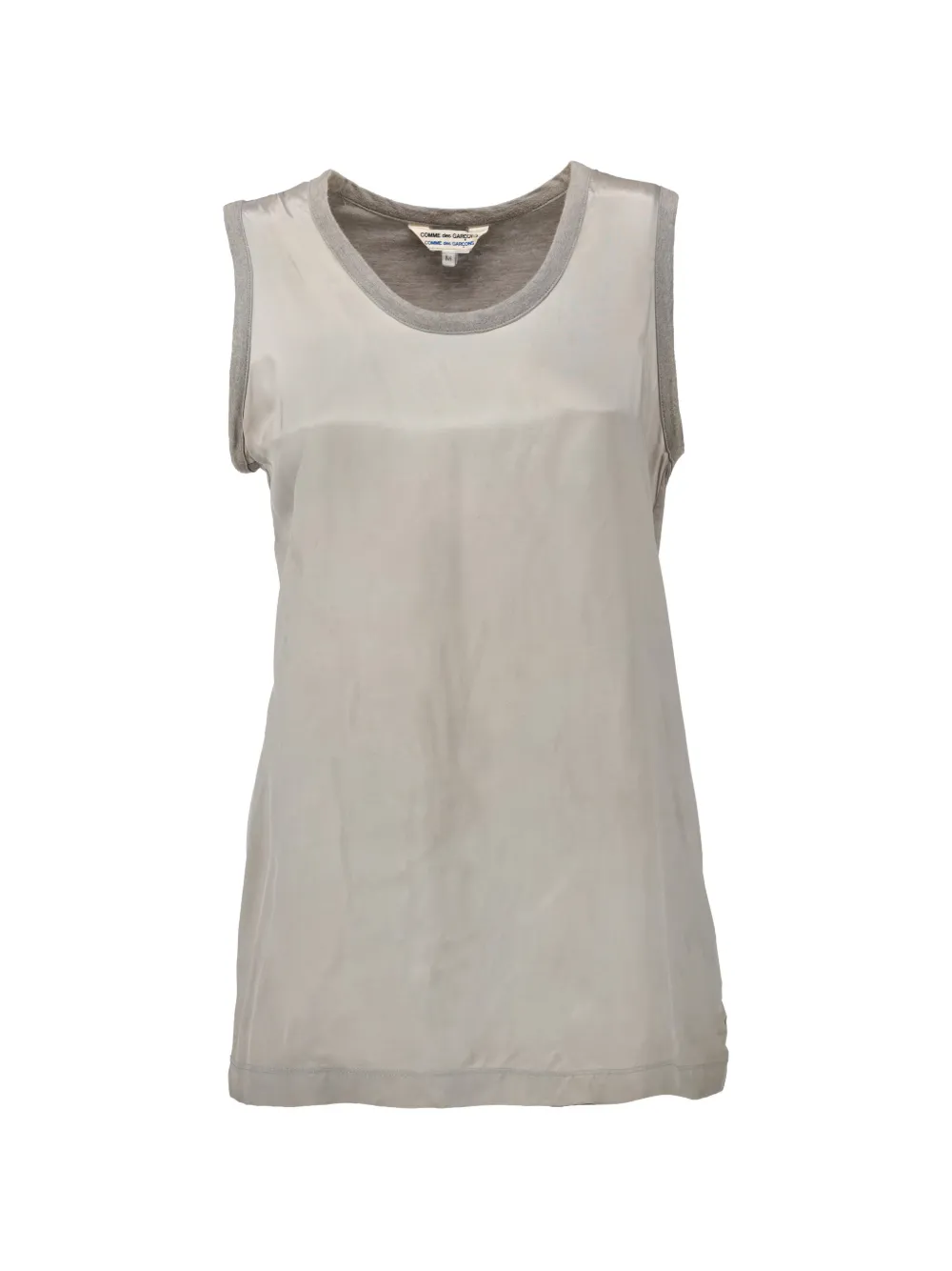 Comme Des Garçons Pre-Owned panelled top - Grigio