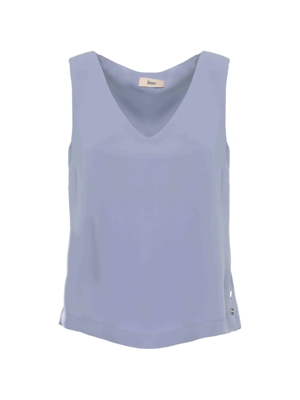 Herno button-detail blouse - Blu