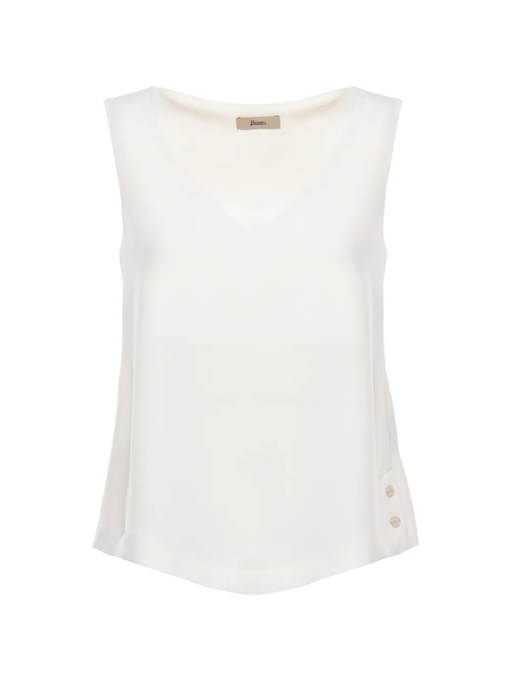 Herno button-detail vest - Toni neutri