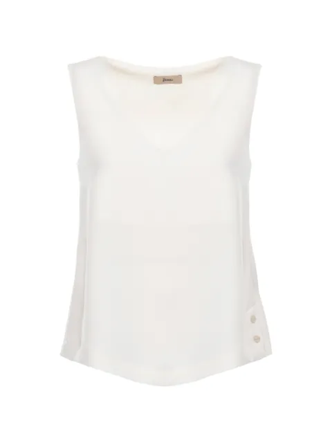 Herno chaleco con detalle de botones