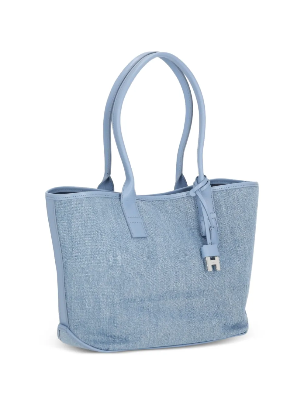  Hogan Medium Address Tote Bag - Blue 