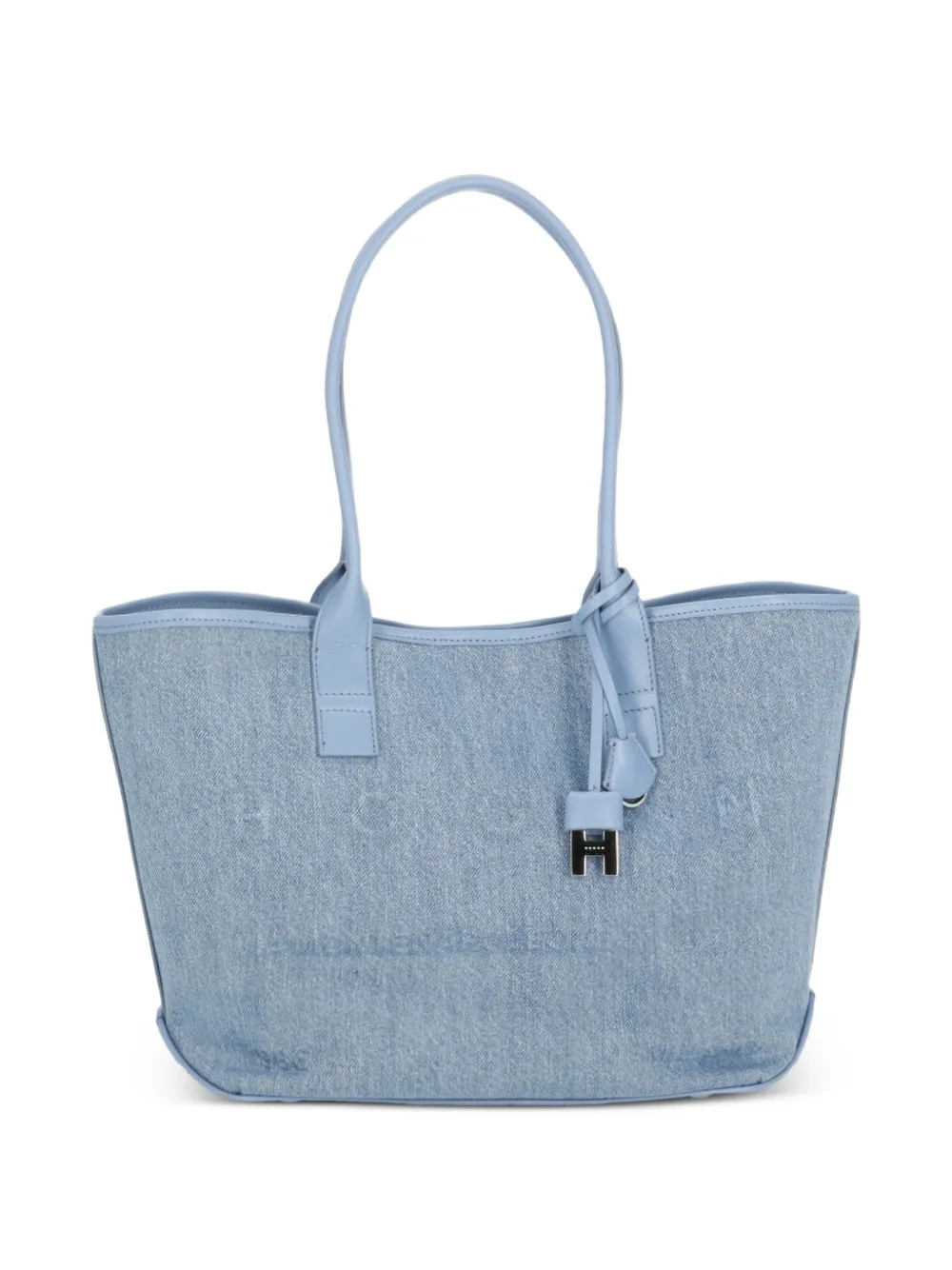 Hogan medium Address tote bag - Blu