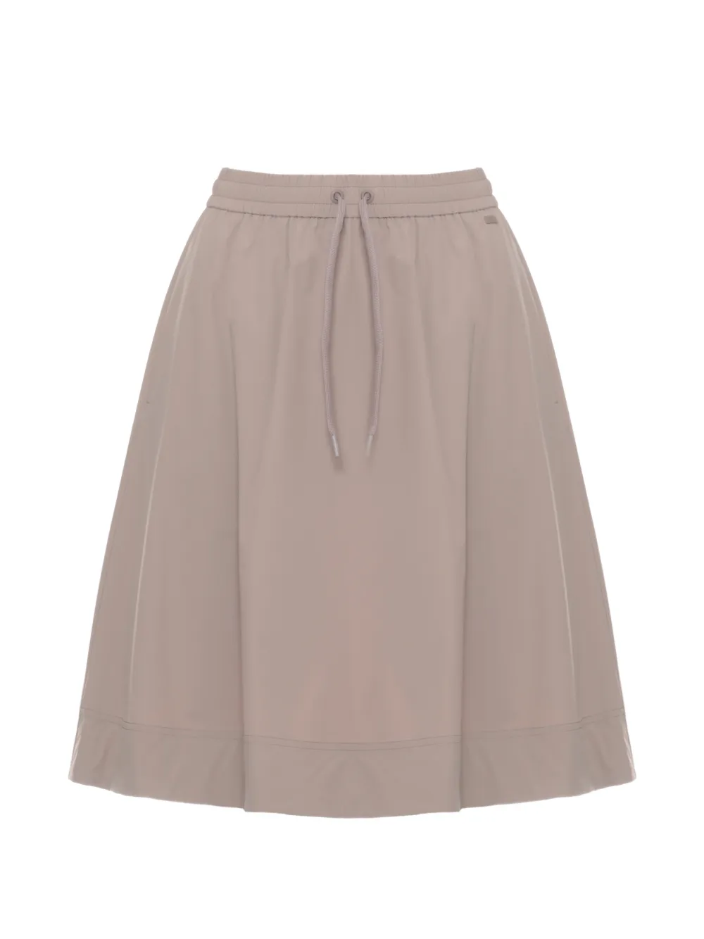 Herno drawstring midi skirt - Toni neutri