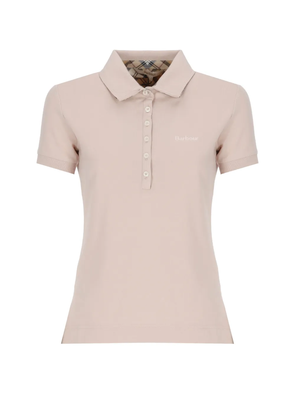 Barbour buttoned polo top - Rosa