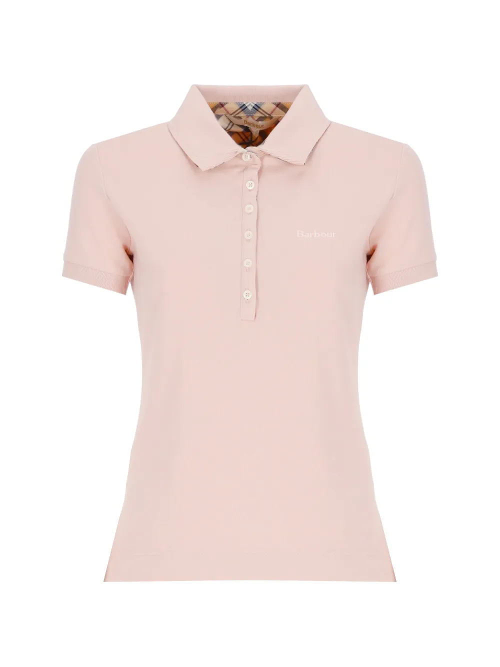 Barbour buttoned polo top - Rosa