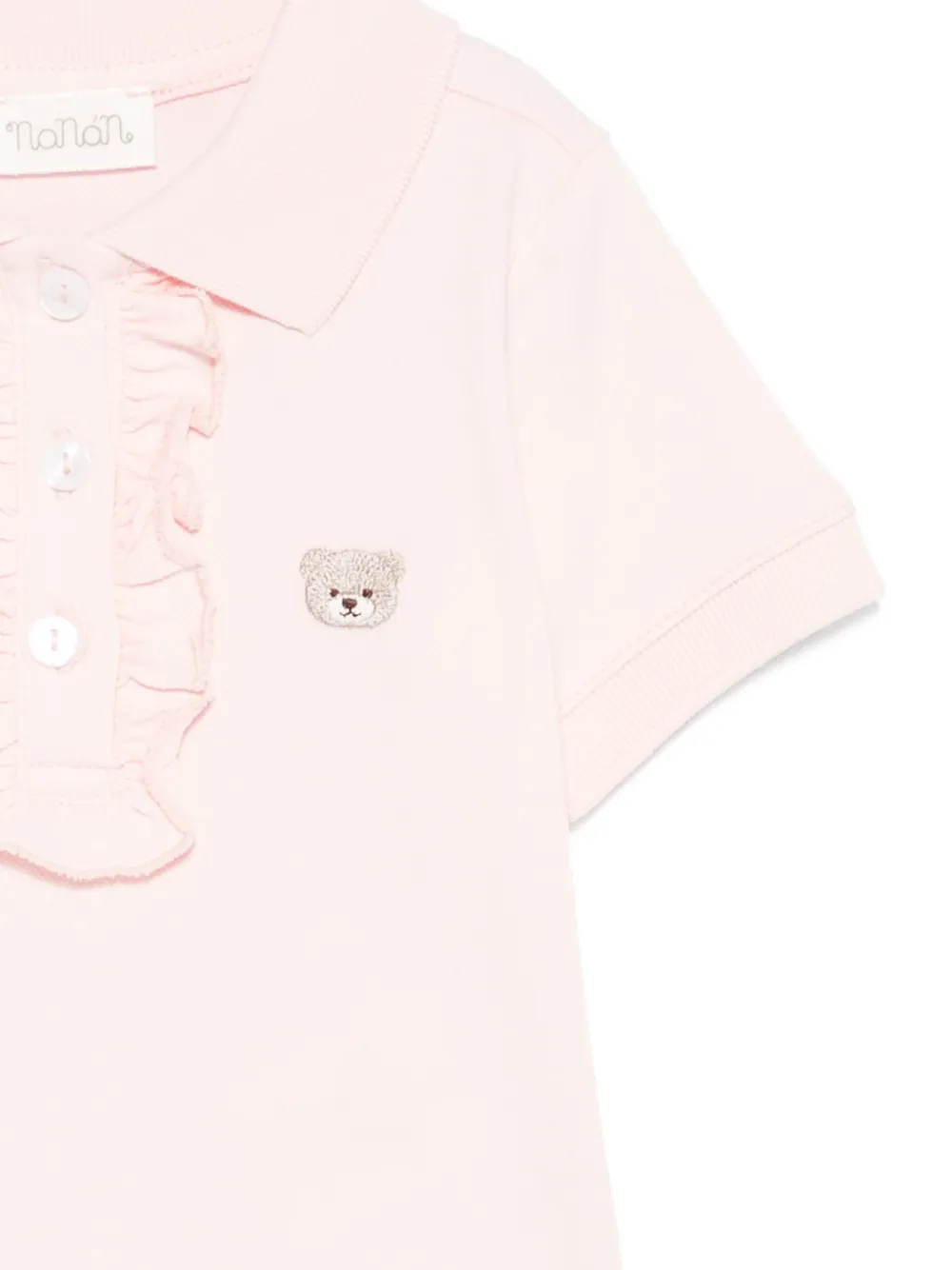  Nanan Ruffled Teddy T-shirt - Pink 