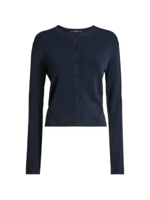 Dolce & Gabbana レースインレイ カーディガン | パープル | FARFETCH JP