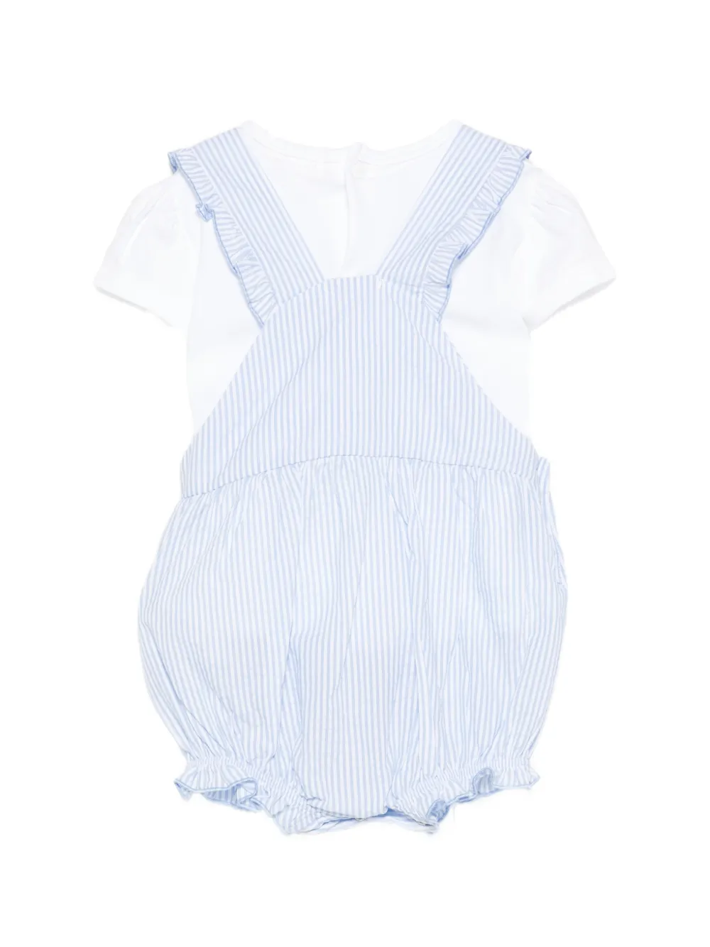  Nanan Ruffled Striped Body - Blue 