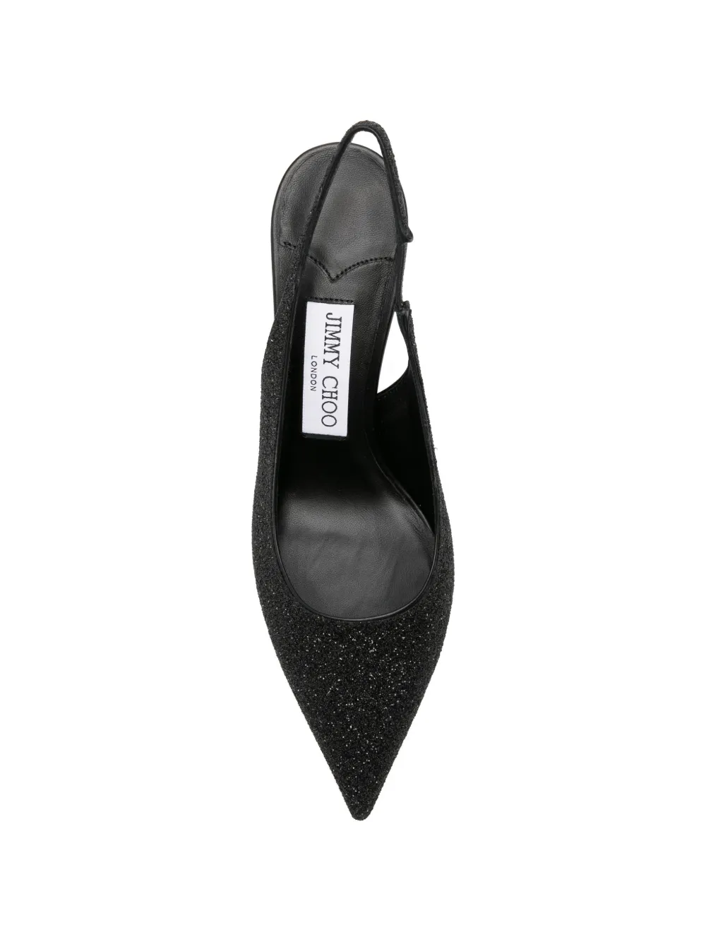 Jimmy Choo Love slingback pumps met puntige neus Zwart
