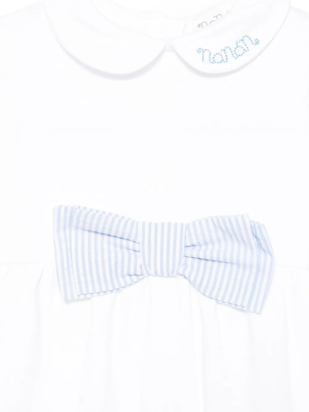 NANAN Pyjama met strik Wit