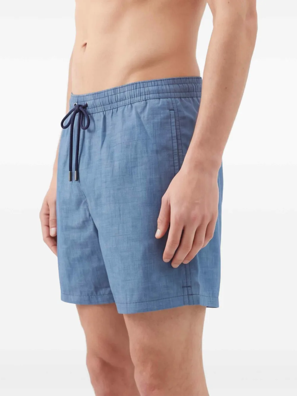 Canali Zwembroek met trekkoord Blauw