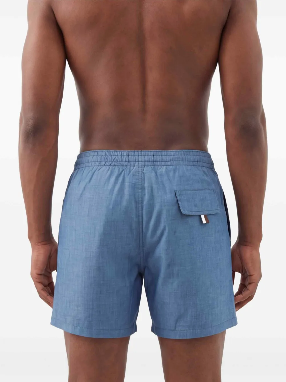 Canali Zwembroek met trekkoord Blauw