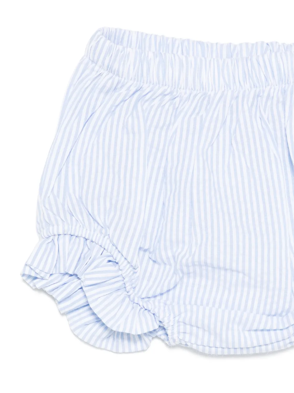 NANAN Jurk met ruches Blauw