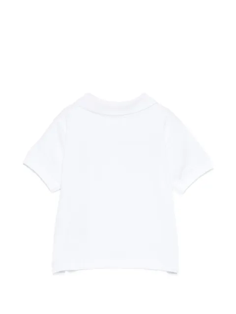 NANAN ruffled bear polo shirt