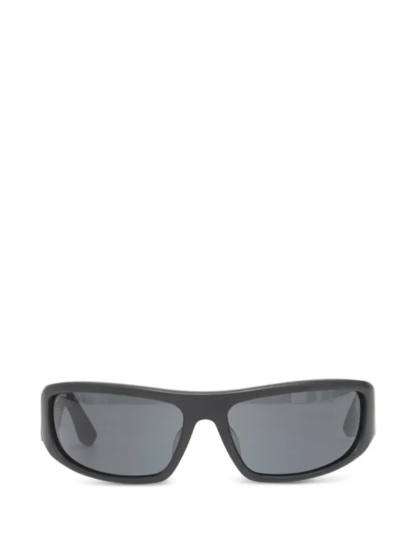た*し様 HELIOT EMIL ブラック スクエア サングラス #opium HELIOT EMIL Lampros サングラス | ブラック | FARFETCH JP
