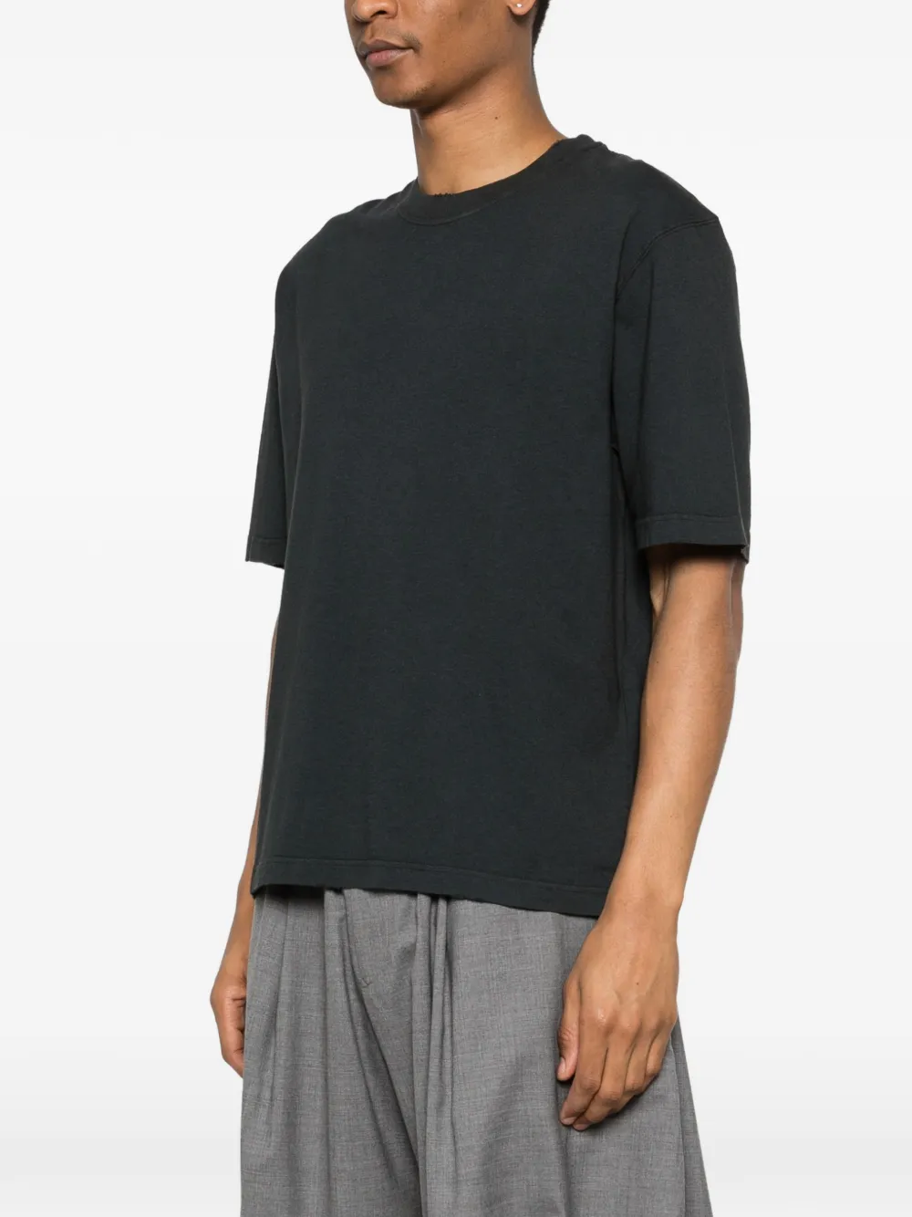 Golden Goose T-shirt met reliëf Zwart