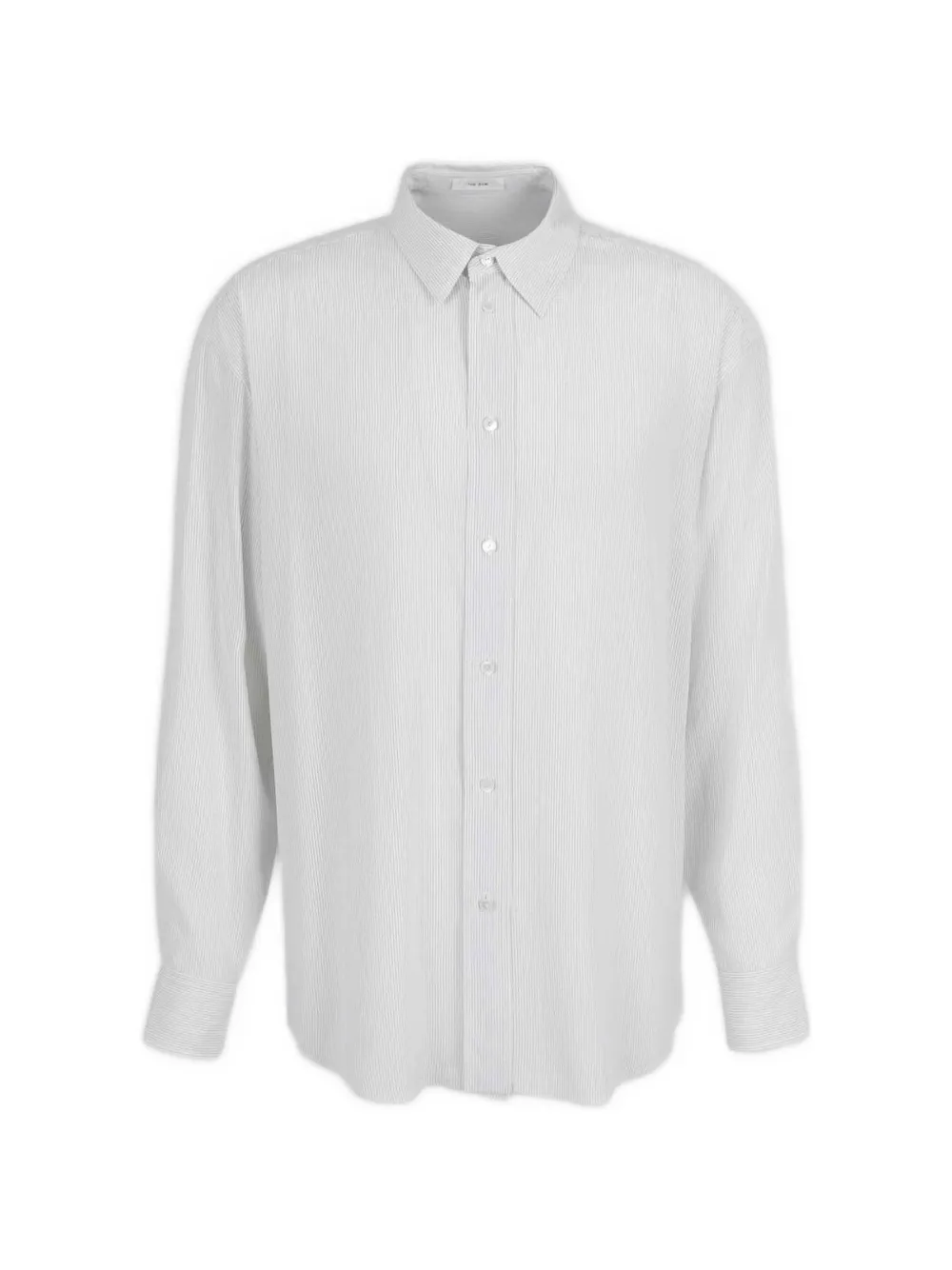 The Row pinstripe button shirt - Bianco