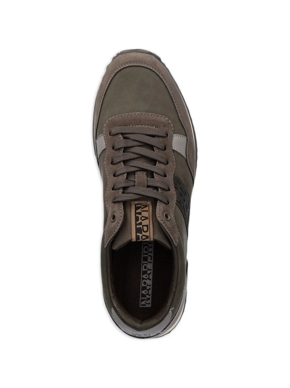 Napapijri Cosmos sneakers met vlakken Groen