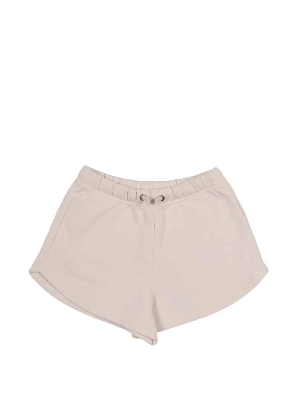 Palm Angels Kids logo-print drawstring shorts - Toni neutri